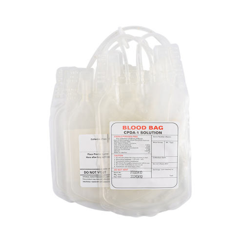 Double Blood Bag With CPDA-1 Solution