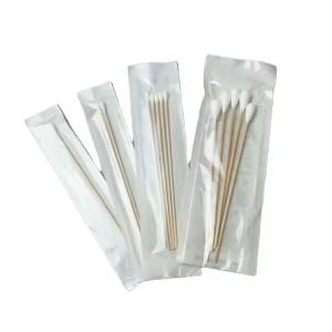 Sterile Wooden Applicator with Single Standard Cotton Tip