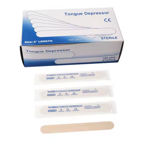 Sterile Wooden Tongue Depressor - Image 3