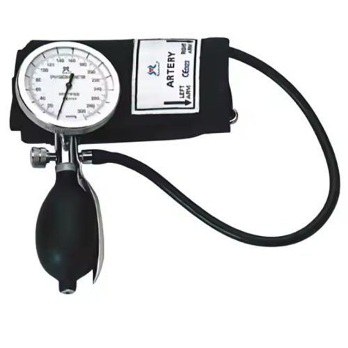 Palm Type Aneroid Sphygmomanometer With Single Tube