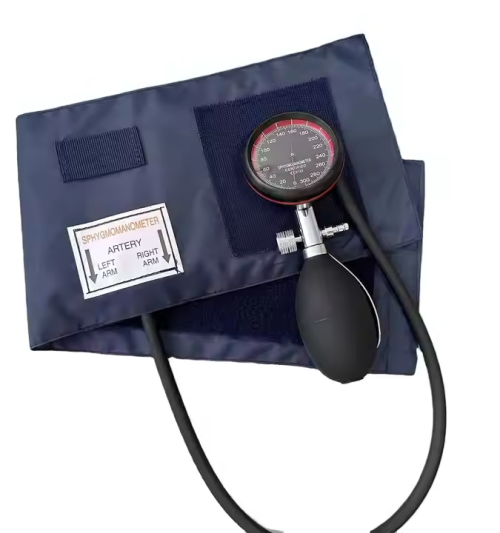 Palm Type Aneroid Sphygmomanometer With Single Tube