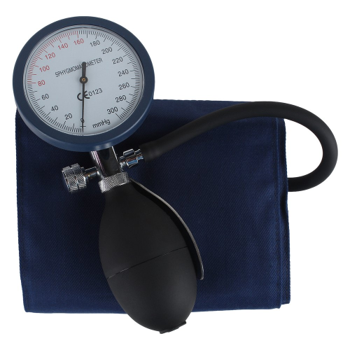 Palm Type Aneroid Sphygmomanometer With Single Tube