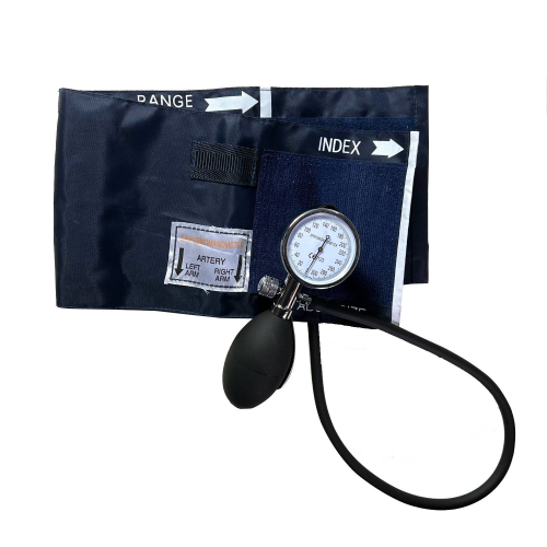 Palm Type Aneroid Sphygmomanometer With Single Tube