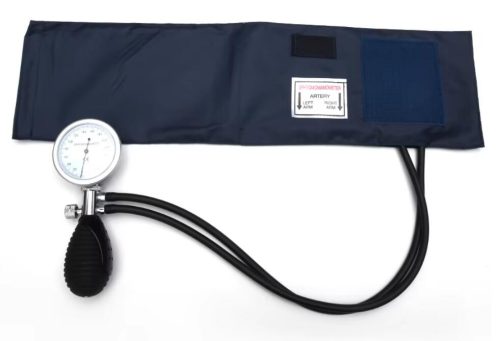 Palm Type Aneroid Sphygmomanometer With Twin-Tube