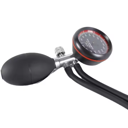 Palm Type Aneroid Sphygmomanometer With Twin-Tube - Image 2