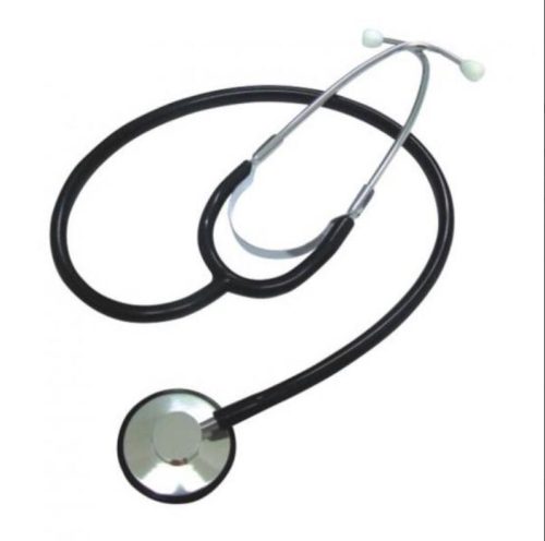 Single Head Stethoscope (silver chestpiece & colorful tubing+ colorful ring) - Image 2