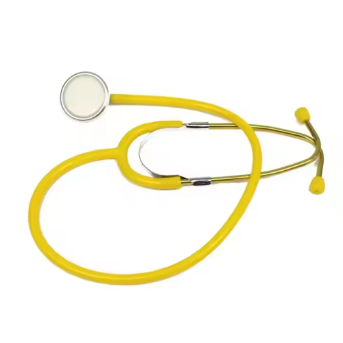 Single Head Stethoscope (silver chestpiece & colorful tubing) - Image 4