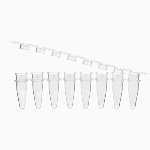 PCR lab tube with cap