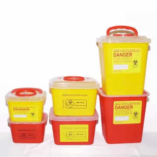 Plastic Medical Waste Container / Sharp Container for Safe Disposal