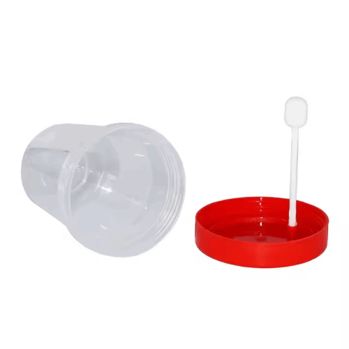 Stool Container with Screw Cap