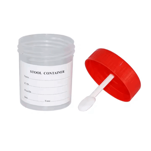 Stool Container with Screw Cap