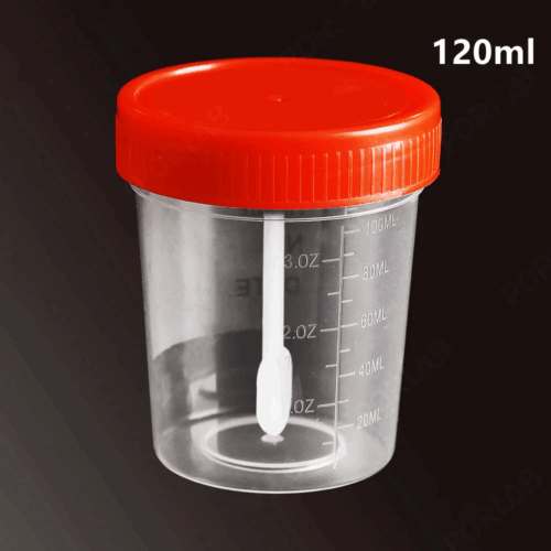 Stool Container with Screw Cap - Image 2