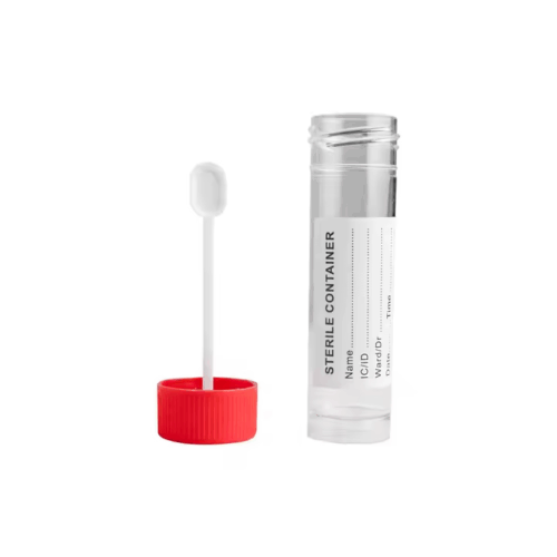 Stool Container with Screw Cap