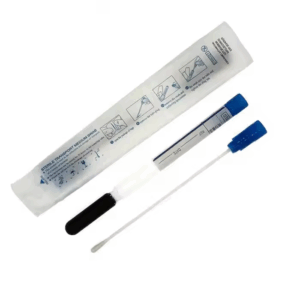 Swab With Plastic Applicator