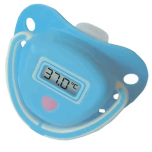 Digital Baby Pacifier Thermometer (Water-proof 3-digit)